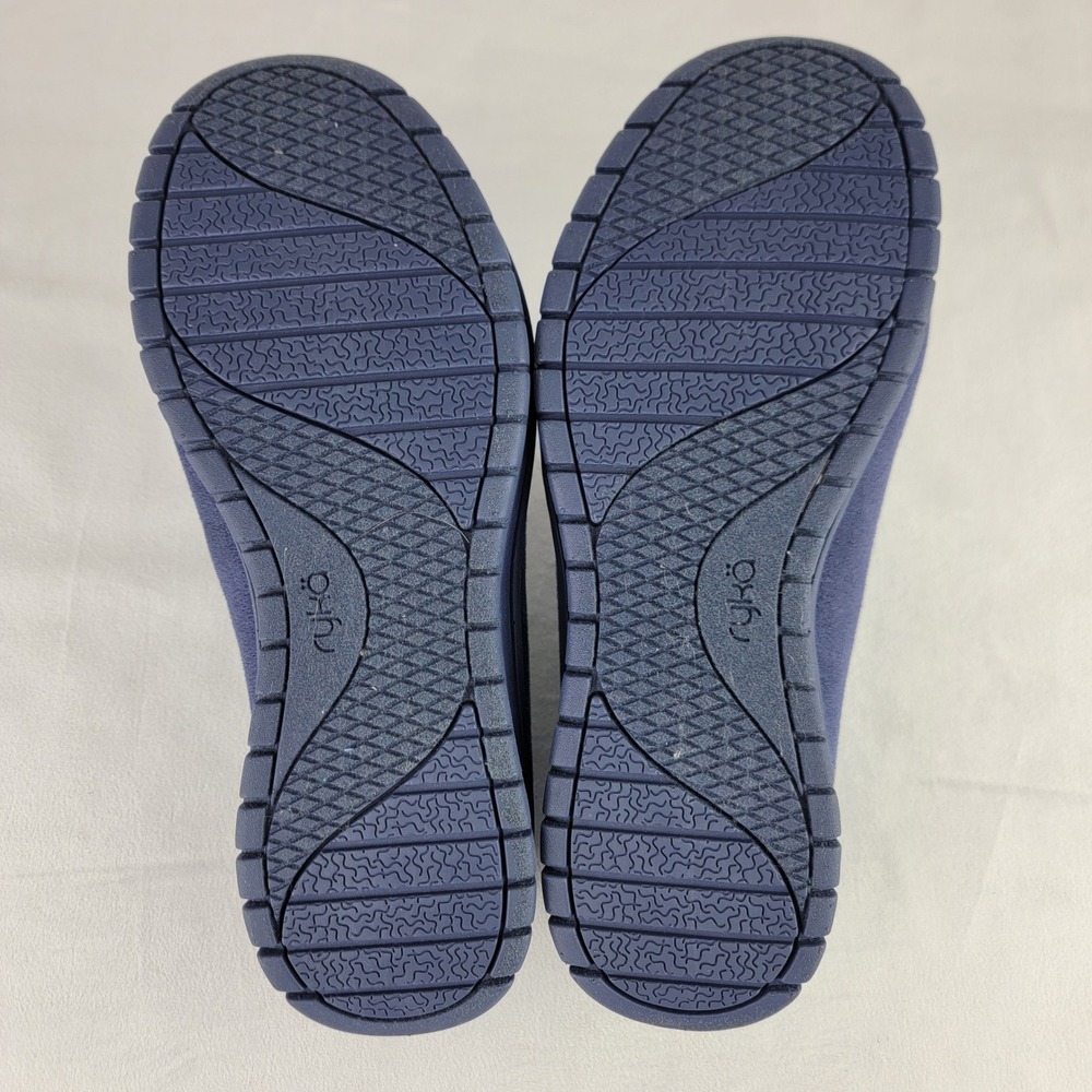 Ryka Stellar Womens Academy Blue Faux Suede Fur Lined Mules Slippers 7.5M NEW - Picture 6 of 7
